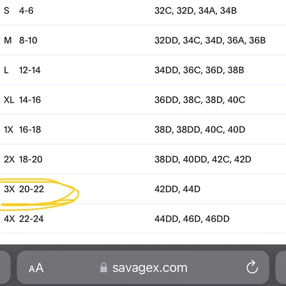 NWT Savage Fenty Peek-a-boo Cami Seashell Blue Plus Size 3X MSRP $39.95 - Picture 7 of 8